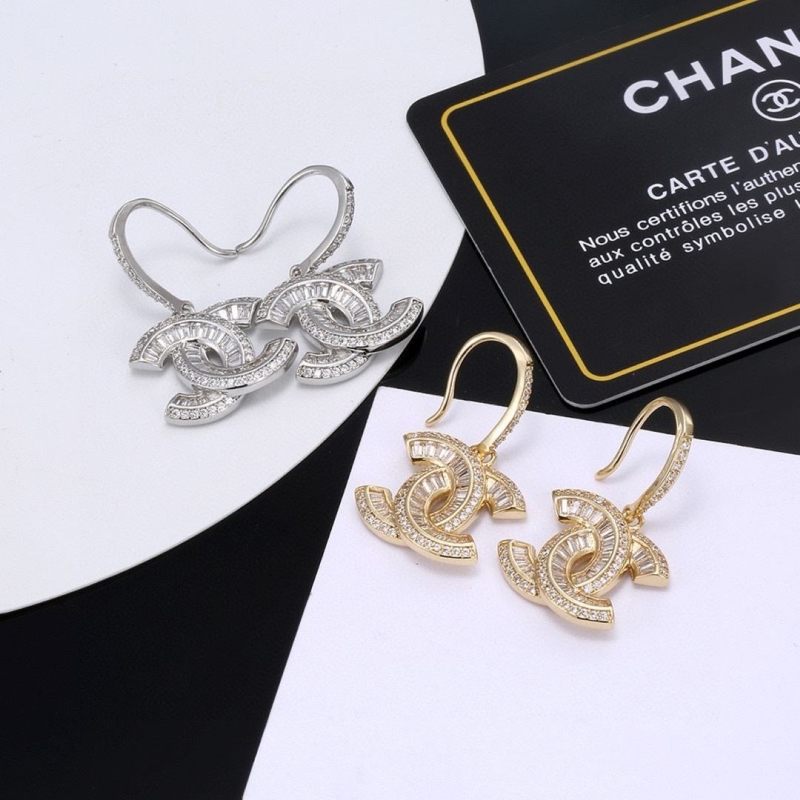 Ch*el earrings
